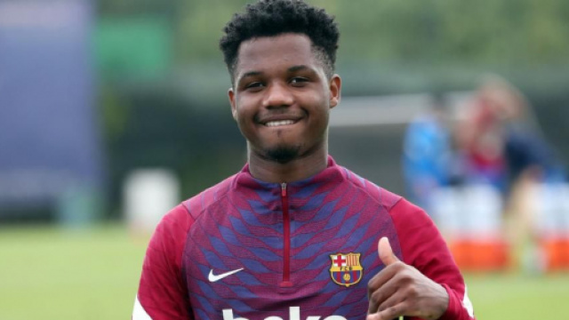 Ansu Fati, punta del Barcellona.