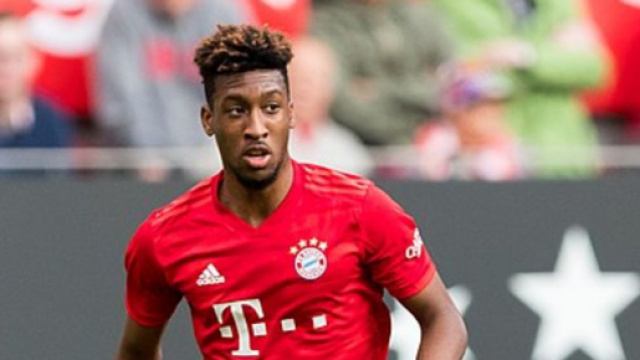 Kingsley Coman, centrocampista del Bayern Monaco.