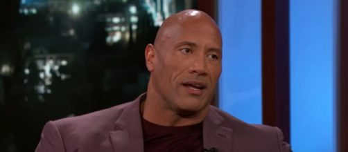 Dwayne "The Rock" Johnson reacts to Brady's new ad (Image source: Jimmy Kimmel Live/YouTube)
