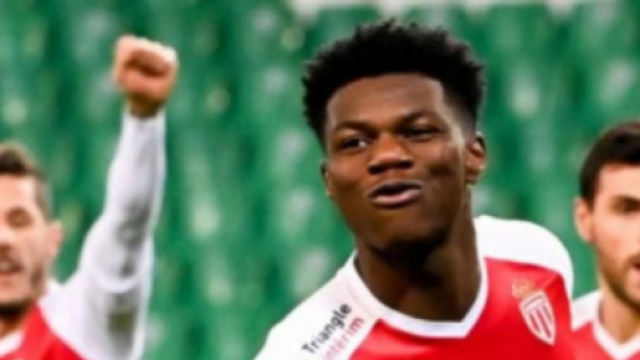Aurelien Tchouameni, centrocampista del Monaco.