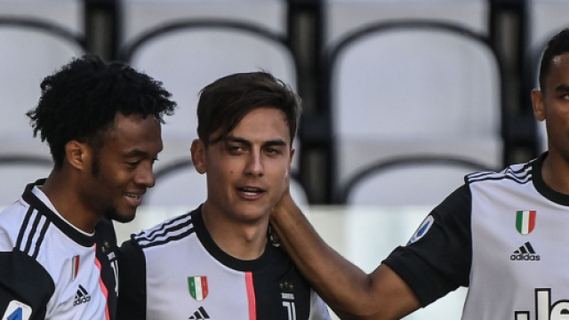 Malmo-Juventus: Dybala, Cuadrado e Danilo.