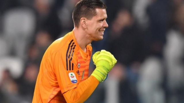 Szczesny, portiere della Juventus.