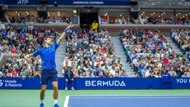 US Open, un momento del torneo.