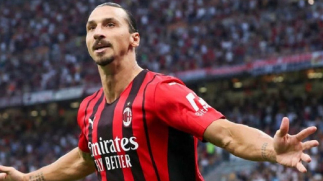 Zlatan Ibrahimovic, attaccante del Milan.
