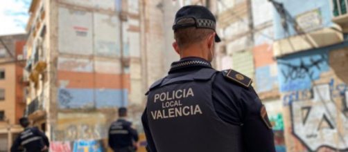 Los vecinos del barrio de Valencia dicen estar muy asustados por la delincuencia (@policialocalvlc)
