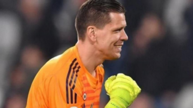 Szczesny, portiere della Juventus.