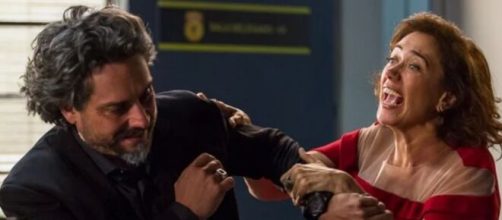 Z&eacute; e Marta em 'Imp&eacute;rio'. (Foto: Globo).