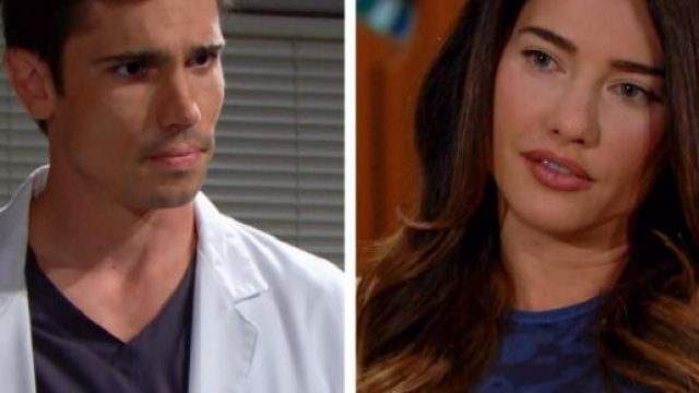 Beautiful, trame 20-25 settembre: Steffy chiede a Finn altri antidolorifici.
