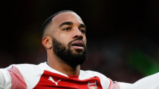 -In foto Alexandre Lacazette, punta dell'Arsenal.