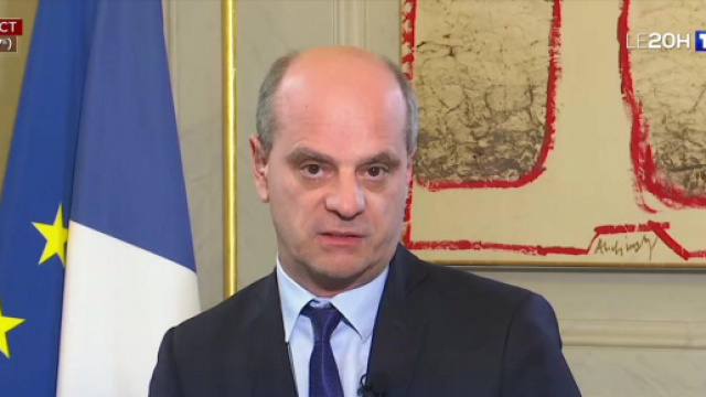 Jean-Michel Blanquer qui a &eacute;t&eacute; invit&eacute; il y a quelques heures dans TPMP. Source : capture d&rsquo;&eacute;cran TF1.