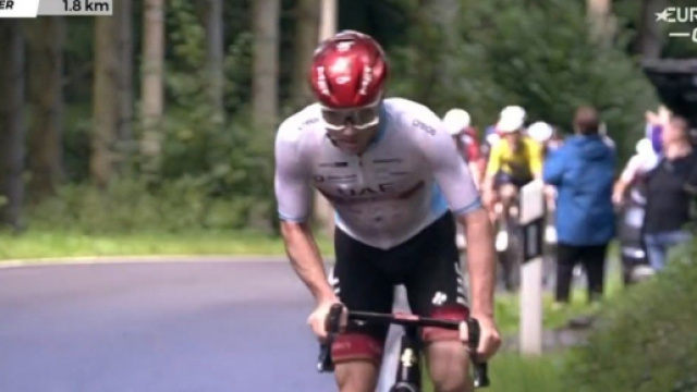 Marc Hirschi all'attacco al Giro del Lussemburgo