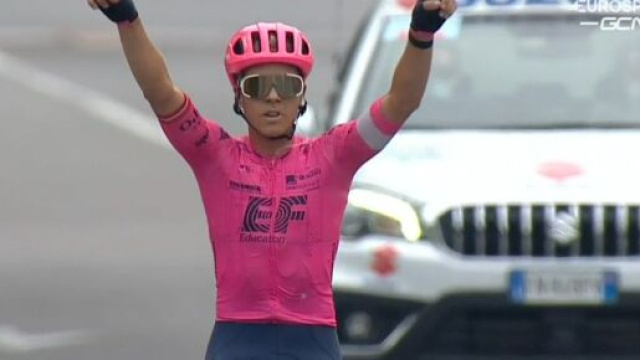 Michael Valgren vittorioso al Giro di Toscana.
