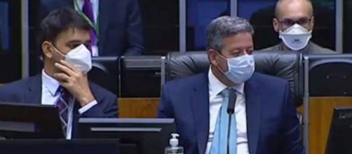 Arthur Lira &eacute; xingado pelo deputado Igor Timo (Reprod&uacute;&ccedil;&atilde;o/TV C&acirc;mara)