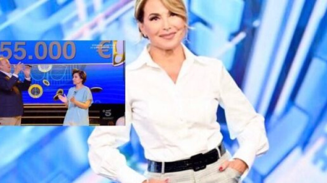 Barbara d'Urso e Gerry Scotti in crisi con gli ascolti Tv.