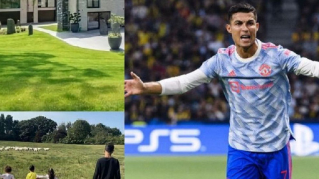 Cristiano Ronaldo cambia casa a causa delle pecore rumorose.