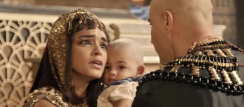 Kamesha e Shesi em 'G&ecirc;nesis' (Reprodu&ccedil;&atilde;o/Record TV)