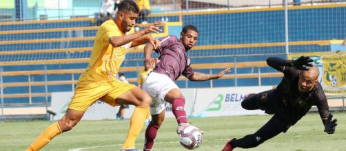 Ferrovi&aacute;ria passou pelo Brasiliense (arquivo BN).