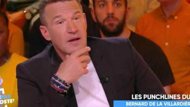 Le chroniqueur de TPMP Benjamin Castaldi. Source : capture d&rsquo;&eacute;cran C8.