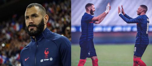 Benzema conserva la esperanza de tener a Mbapp&eacute; en su equipo (Instagram @karimbenzema y @k.mbappe)