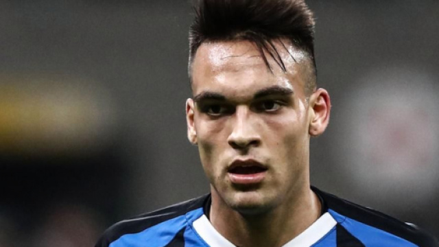 In foto Lautaro Martinez, punta dell'Inter.