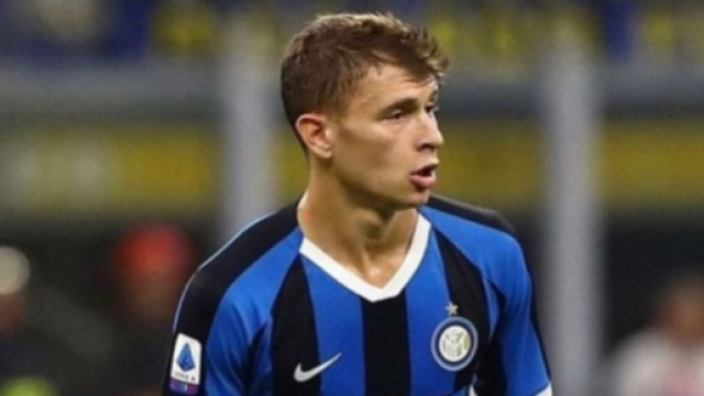 Nicol&ograve; Barella, centrocampista dell'Inter.