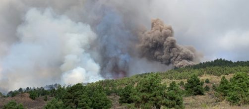 La erupci&oacute;n volc&aacute;nica de Cumbre Vieja (La Palma) tiene sorprendida a toda Espa&ntilde;a. (Twitter @involcan)