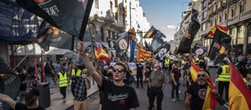 Marcha neonazi en Chueca (RRSS)