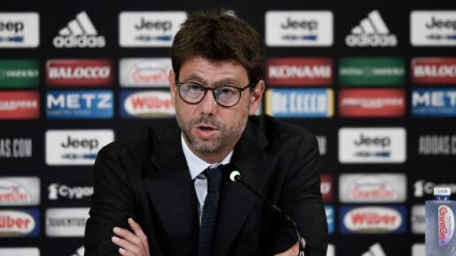 Andrea Agnelli, 45 anni presidente della Juventus i cui conti evidenziano un passivo di quasi 210 milioni.