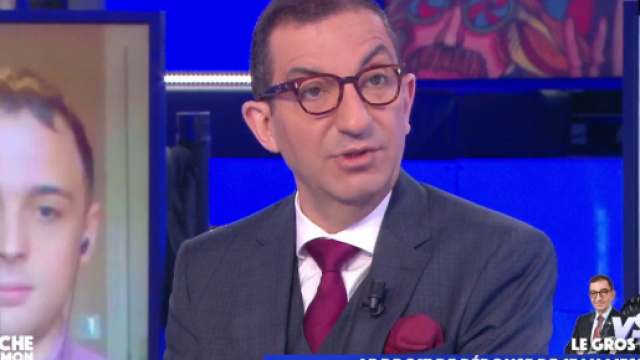 Jean Messiha descend Booba dans TPMP. Source : capture d&rsquo;&eacute;cran C8.