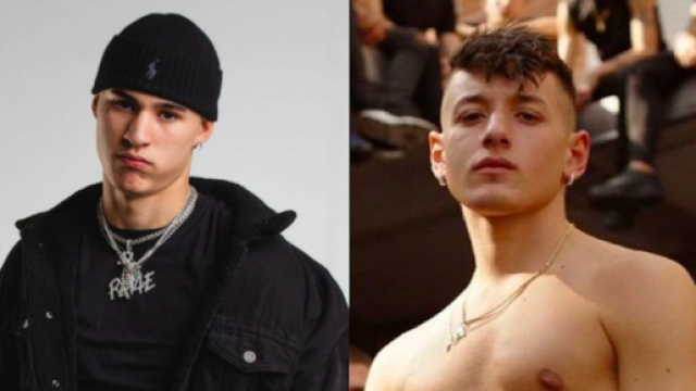 Rondo da Sosa (a sinistra) ha sfidato Paky ad un incontro di boxe.