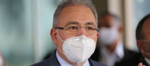 Minist&eacute;rio da Sa&uacute;de informou nesta ter&ccedil;a-feira (21) que Queiroga est&aacute; com Covid-19 (Ag&ecirc;ncia Brasil)