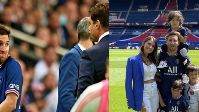 Leo Messi vit une adaptation pas facile au PSG. (cr&eacute;dit Twitter)