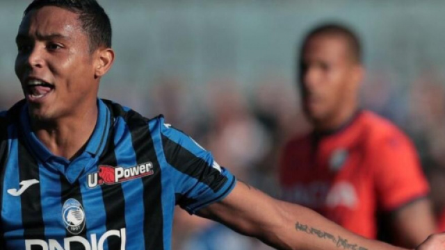 Luis Muriel, punta dell'Atalanta.