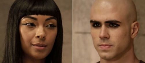 Nefer&iacute;ades e Jos&eacute; em 'G&ecirc;nesis' (Reprodu&ccedil;&atilde;o/Record TV)