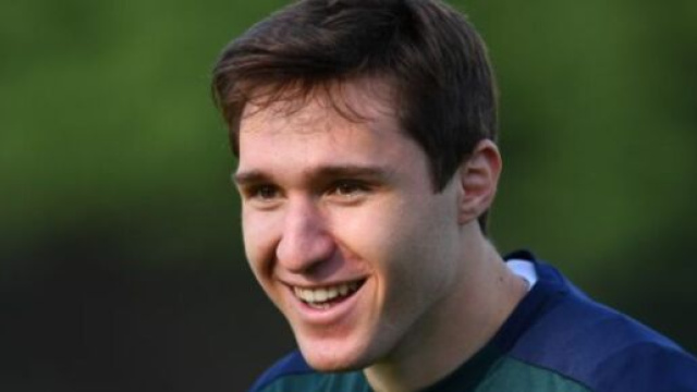 Federico Chiesa, centrocampista della Juventus.