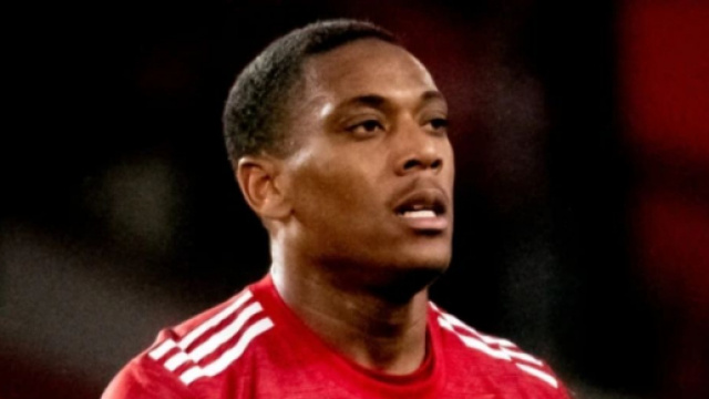In foto Anthony Martial, punta del Manchester United.