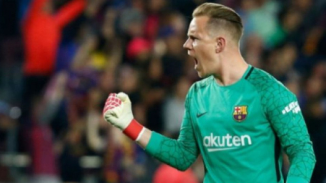 Ter Stegen, portiere del Barcellona.