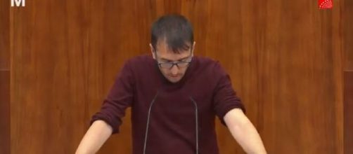 Tejero brill&oacute; en la Asamblea de Madrid al defender el Plan integral de salud menstrual impulsado por su partido (Twitter / @ierrejon)
