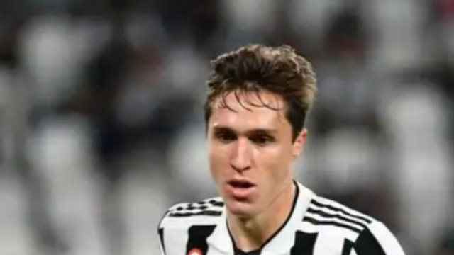 Federico Chiesa, centrocampista della Juventus.