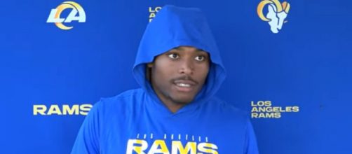 Brady defeated Ramsey and the Jaguars in the 2017 AFC title game (Image source: Los Angeles Rams/YouTube)