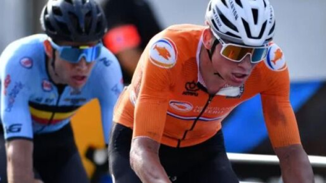 Mathieu Van der Poel ha concluso i Mondiali di ciclismo all'ottavo posto.