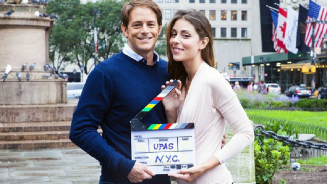 Un posto al sole, Filippo Sartori (Michelangelo Tommaso) e Serena Cirillo (Miriam Candurro) a New York.