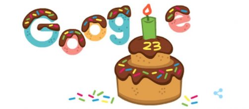 Google comemora 23 anos (Reprodu&ccedil;&atilde;o)
