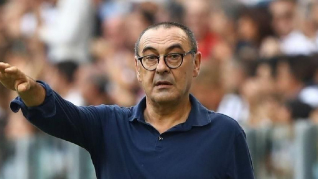 Maurizio Sarri, ex tecnico della Juventus.