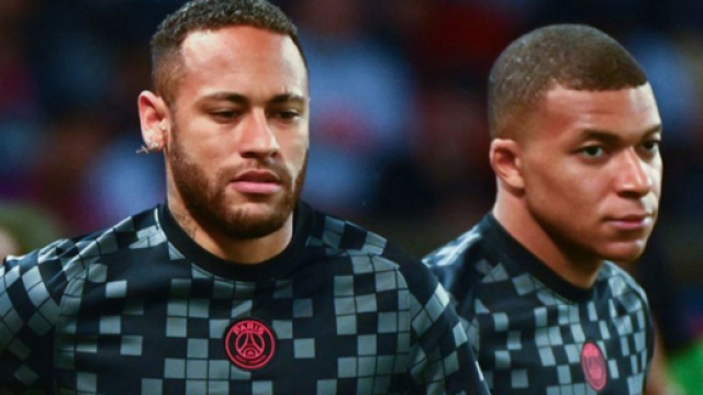 Neymar et Mbapp&eacute; moins proches qu'avant ? (cr&eacute;dit Twitter)