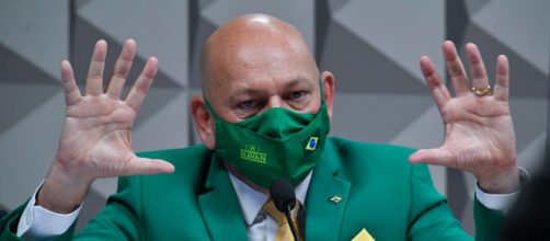 Luciano Hang dep&otilde;e em CPI (Leopoldo Silva/Ag&ecirc;ncia Senado)