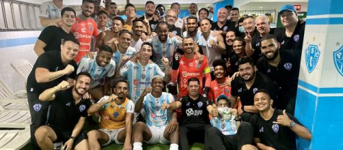 Paysandu ficou em primeiro do grupo A (Reprodu&ccedil;&atilde;o/Instagram/@paysandu)