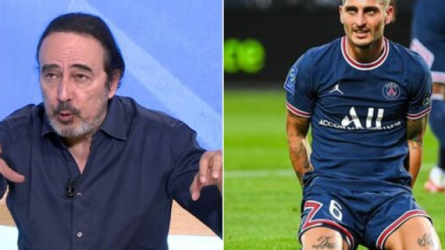 Didier Roustan encense Marco Verratti &agrave; sa fa&ccedil;on (capture YouTube et montage)