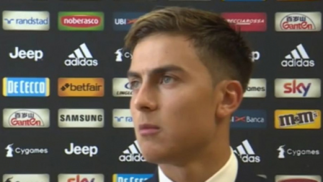 Paulo Dybala, giocatore della Juventus.
