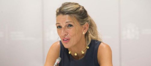 La dirigente de Unidas Podemos, Yolanda D&iacute;az, ha reconocido que en la coalici&oacute;n de Gobierno hay muchas "diferencias" (Twitter, @Yolanda_Diaz_)